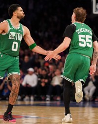 天博体育官方网站-谢尔曼：塔图姆还是那个塔图姆 他今天在场上依旧沉着镇定